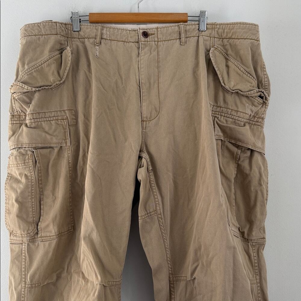 Vintage Polo Ralph Lauren cargo pocket safari military tactical pants sz 48Bx30